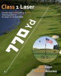 Rechargeable Golf Range Finder with Slope & Magnetic