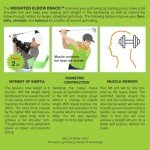 Weighted Elbow Brace for Better Golf Swings