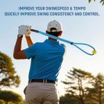 Golf Rope Swing Trainer for Speed and Rhythm