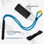 Golf Rope Swing Trainer for Speed and Rhythm