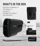 CoxiVision Golf Rangefinder with Slope and Vibration