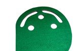 IZZO Golf Indoor Three-Hole Putting Mat 3' x 9