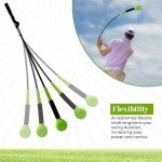 Golf Swing Trainer with Molded Grip Aid