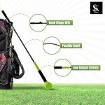 Golf Swing Trainer with Molded Grip Aid