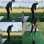 Golf Alignment Stick Holder and Swing Trainer