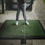 Golf Alignment Stick Holder and Swing Trainer