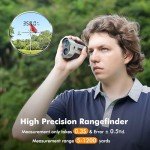 LAZYCAT 1200 Yards Golf Rangefinder with Slope