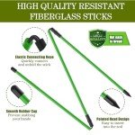 Seticek 48" Golf Alignment Sticks - 2 Pack