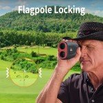 Magnetic Golf Rangefinder with Slope and Vibration