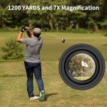 Magnetic Golf Rangefinder with Slope and Vibration