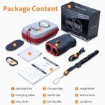 Magnetic Golf Rangefinder with Slope and Vibration