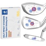 FODESAN Golf Impact Tape for Right-Handed Swing Feedback