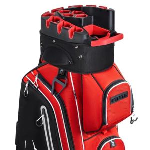 UNIHIMAL 14-Way Golf Cart Bag with Rain Cover