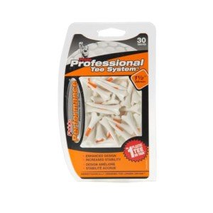 Pride Performance Plastic Golf Tees - 30 Count