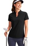 Women's Quick-Dry Golf Polo Shirt - Black