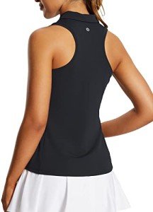 BALEAF Women's Sleeveless Golf Tank Top - Black