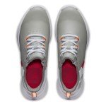 FootJoy Women's FJ Fuel Golf Shoes, Grey/White/Yellow