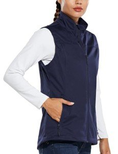 BALEAF Women's Windproof Lightweight Golf Vest - Navy