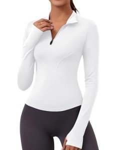 Women's Quick Dry Golf Crop Top - White