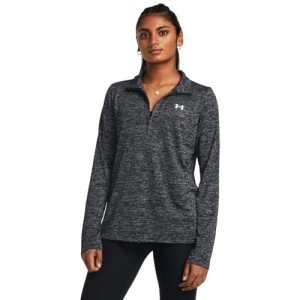 Under Armour Women's Tech Twist Quarter Zip - Black