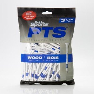 Pride Golf Tees - 135 Count, White
