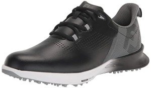 FootJoy FJ Fuel Golf Shoes - Black/Charcoal, Size 9