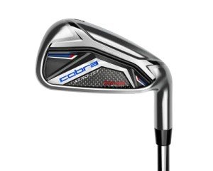 COBRA Aerojet One Length Golf Iron Set, Black