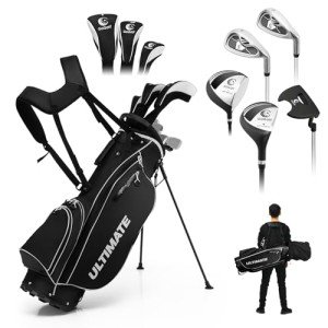 Men's Complete Golf Club Set with Bag