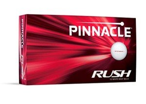 Pinnacle Rush White Golf Balls - 15 Pack