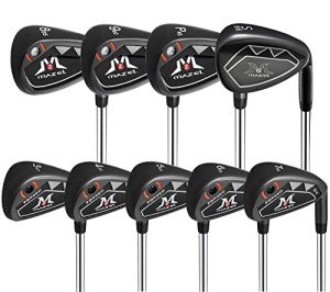 MAZEL Men's Golf Iron Set 9-Piece Right-Handed