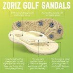 ZORIZ Next-Gen Golf Sandals with Soft Spikes