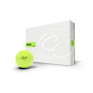 Vice Pro Neon Lime Golf Balls
