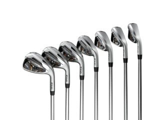 Cobra Golf 2022 LTDX Satin Chrome-Gold Iron Set