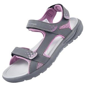 Women's Lightweight Waterproof Hiking Sandals - Purple/Grey