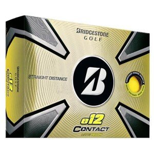 Bridgestone Golf e12 Contact Yellow Golf Balls 2023