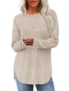 Saloogoe Women's Autumn Winter Lightweight Sweater 2024