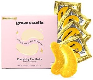Grace & Stella Gold Under Eye Masks – 48 Pairs