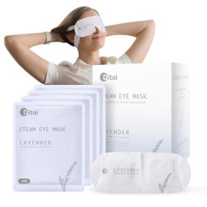 Ditoi Lavender Steam Eye Masks with Hyaluronic Acid