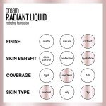 Maybelline Dream Radiant Lightweight Liquid Foundation - Natural Beige