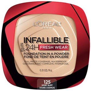 L'Oreal Infallible Fresh Wear Powder Foundation - Ivory Buff