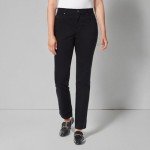 Gloria Vanderbilt Women's High Rise Tapered Jeans - Black