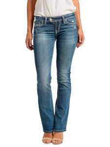 Silver Jeans Co. Women's Low Rise Bootcut Jeans