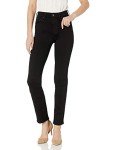 Levi's Women's High Rise Straight Jeans, Soft Black