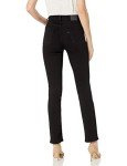 Levi's Women's High Rise Straight Jeans, Soft Black