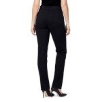 Gloria Vanderbilt Women's Black High Rise Tapered Jeans