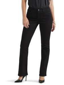 Lee Women's Flex Motion Bootcut Jeans - Black 12