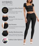 Comfy Black Ultra Stretch Skinny Leg Pants