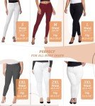 Comfy Black Ultra Stretch Skinny Leg Pants