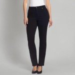 Gloria Vanderbilt Classic Amanda High Rise Jeans, Black