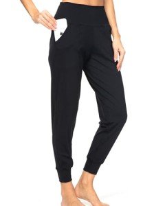 High Waisted Joggers with Pockets for Women